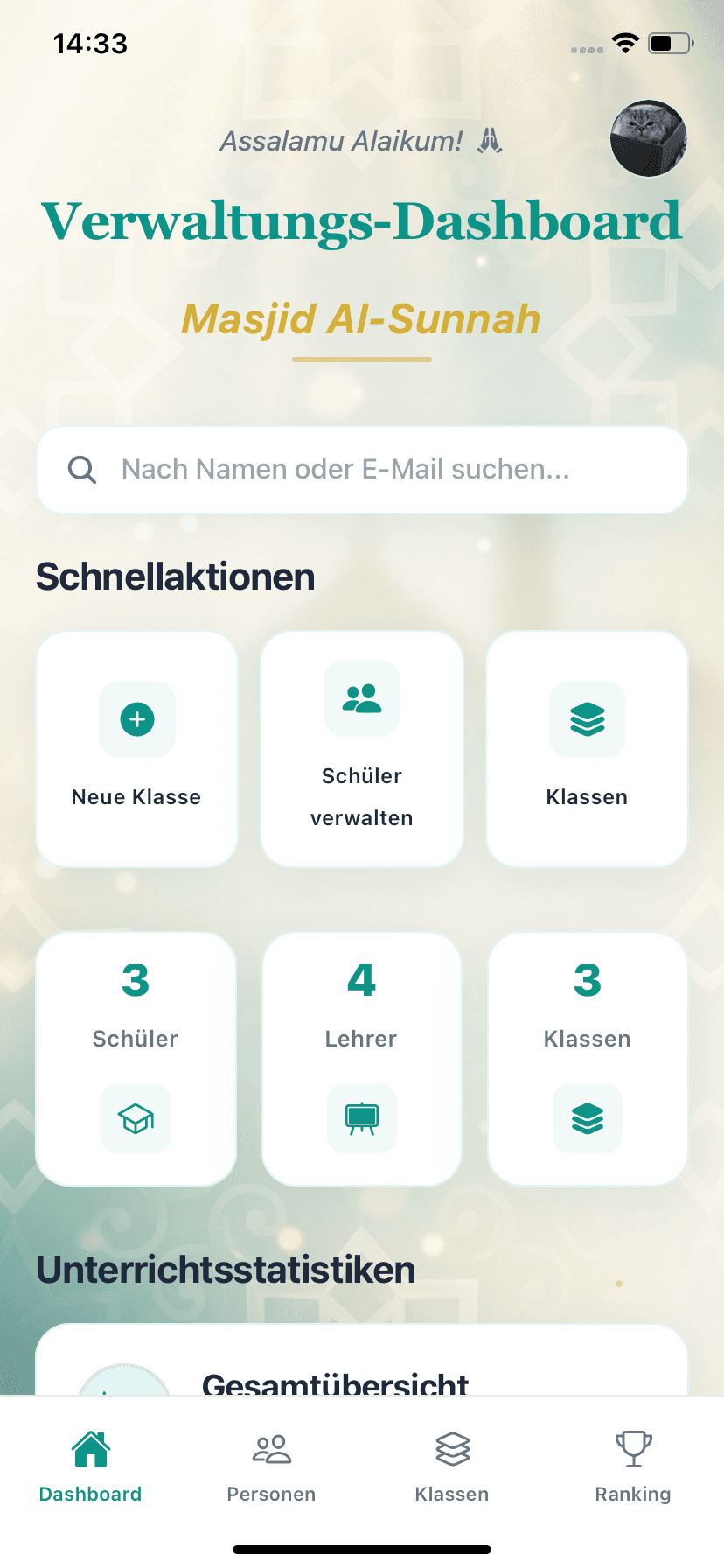 Admin-Dashboard